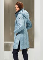 Korte jas in 2 kleuren HEMELSBLAUW