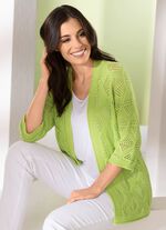 Vest in een mix van patronen 