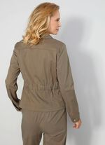 Blazer met schuine zakken 