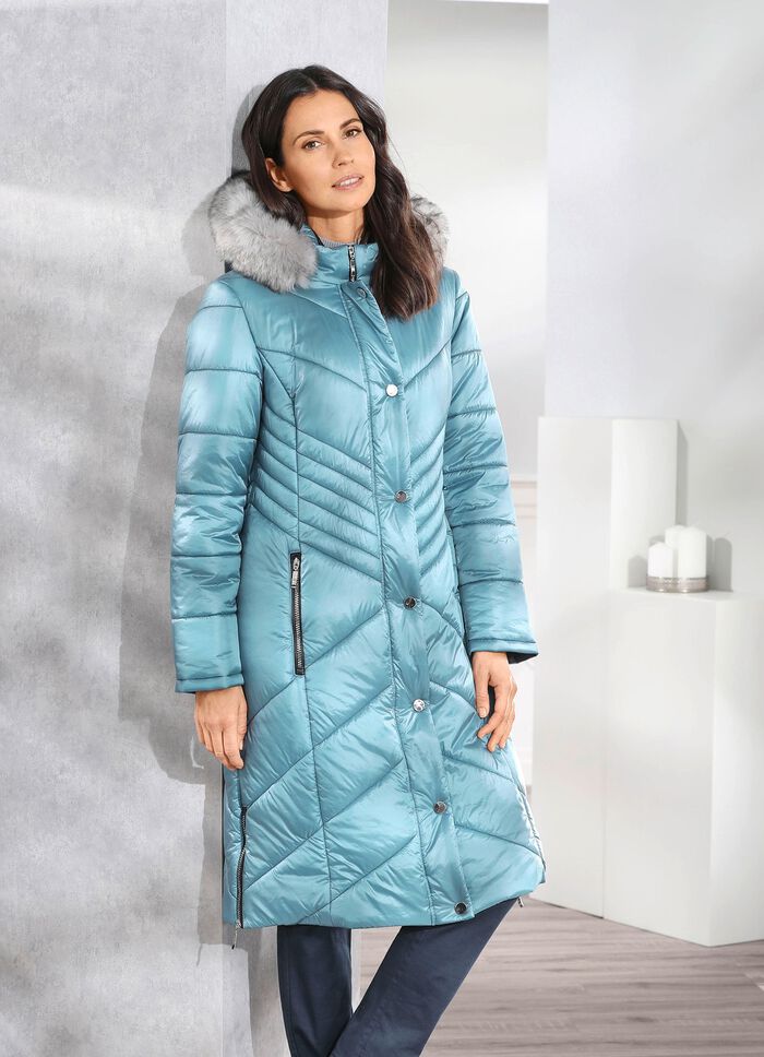 Jas met afneembare capuchon 