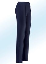 Jerseybroek met hogere, elastische tailleband 