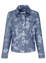 Denim jasje met knoopsluiting 