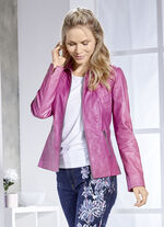 Kort jasje van imitatienappaleer 