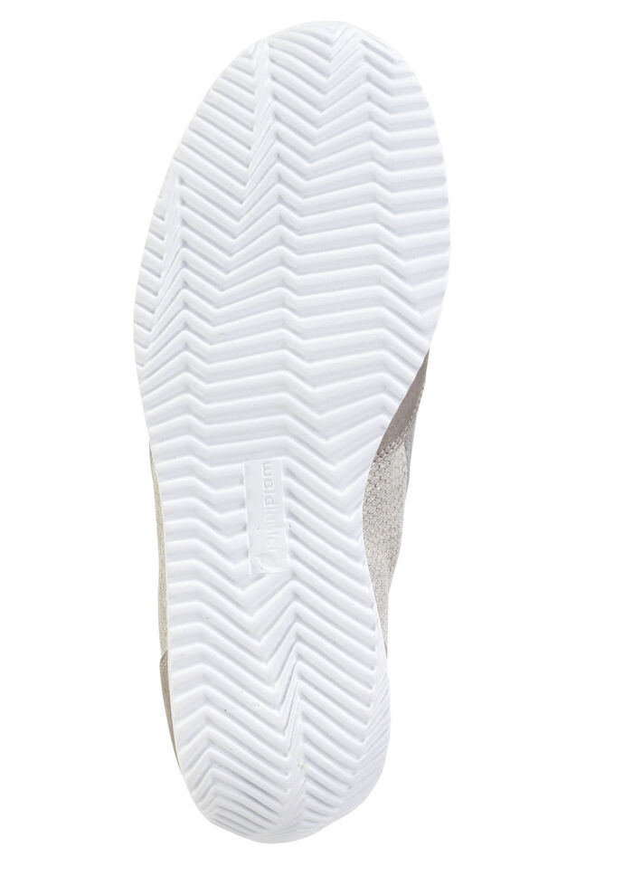 Waldläufer sneakers van een fijne leermix SEKT-BRONS-PLATINA