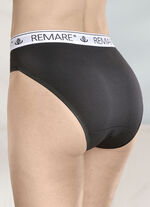 Sportieve slip met decoratieve elastische tailleband 
