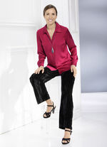 Blouse met aparte kraagoplossing BORDEAUX
