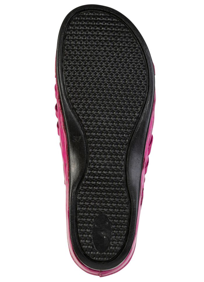 Gemini, zomerklompen voor dames, breedte G, met elastische band 