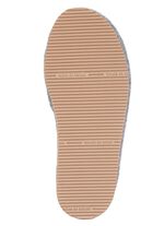 Laurina, lichte damespantoffels met kleurrijk bloemenborduurwerk 