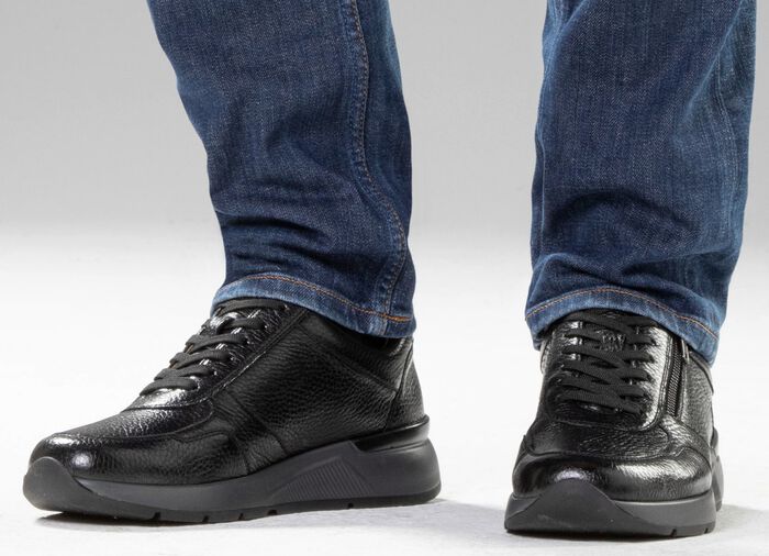 GINO GALANTE, klassieke herensneakers, met rits 