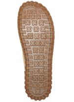 Gemini pantoffels met elastische banden aan de zijkanten GEEL-BRUIN