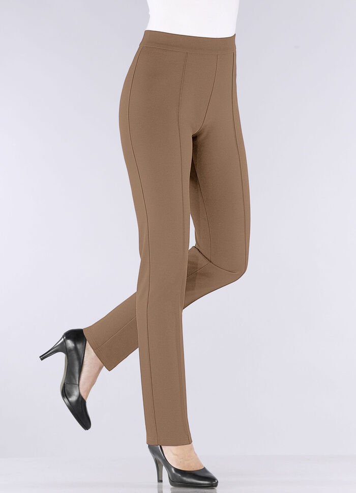 Broek met zachte, verwarmende voering KAMEEL