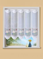 Korte jaloezie&euml;n met roedeopening 