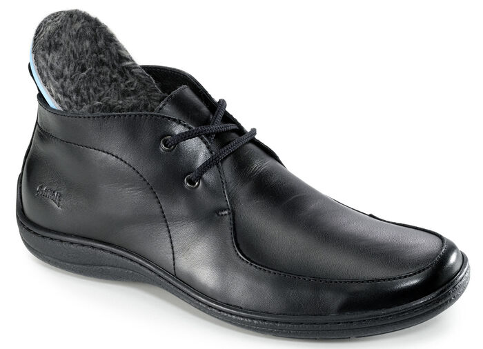 Veterlaarsje met uitneembaar voetbed ZWART