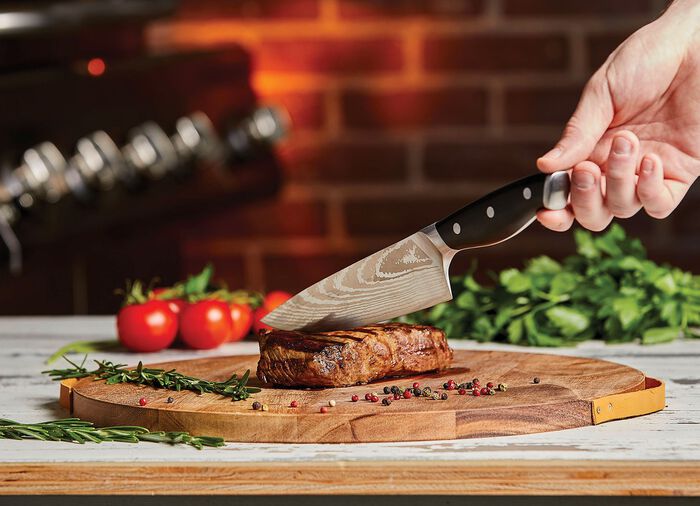 Hoogwaardige messen gemaakt van eersteklas roestvrij staal 