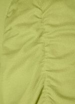 Trui met ruches aan de mouwen 