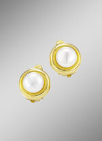 Clipoorbellen met gekweekte zoetwaterparels 