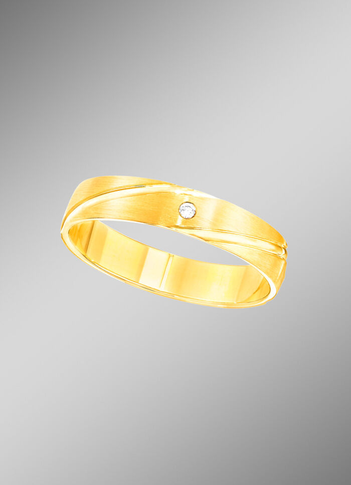 Stijlvol satijnen trouwringen 