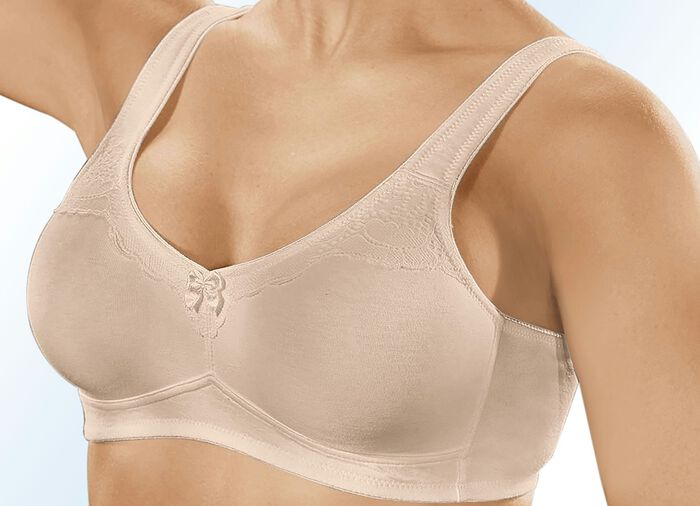 Naturana 2-pack bh met dubbele voorgevormde cups 