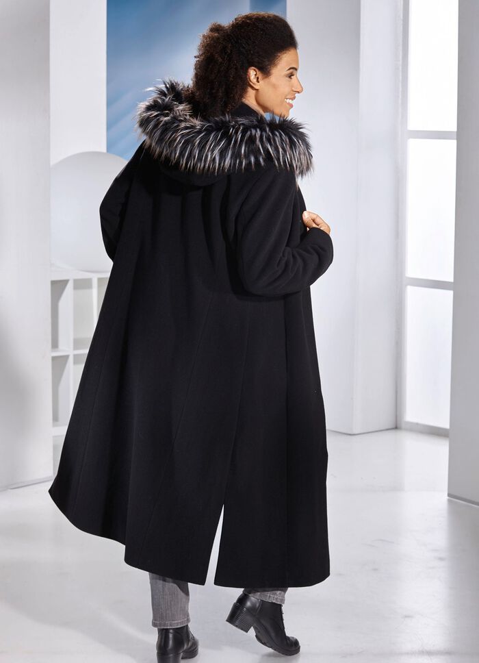 Jas met afneembare capuchon 