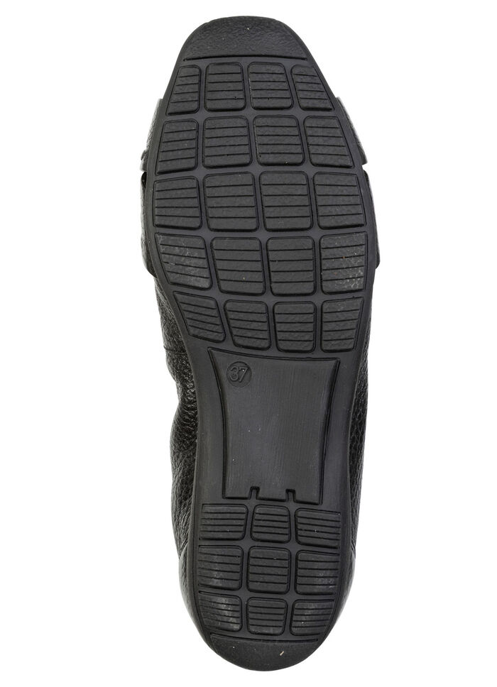 ELENA EDEN, elegante damesballerina's, breedte G, met uitneembaar voetbed SCHWARZ