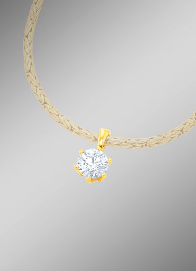 Kettinghanger met briljant 