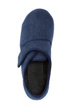 Klassieke herenpantoffels, met klittenbandsluiting 