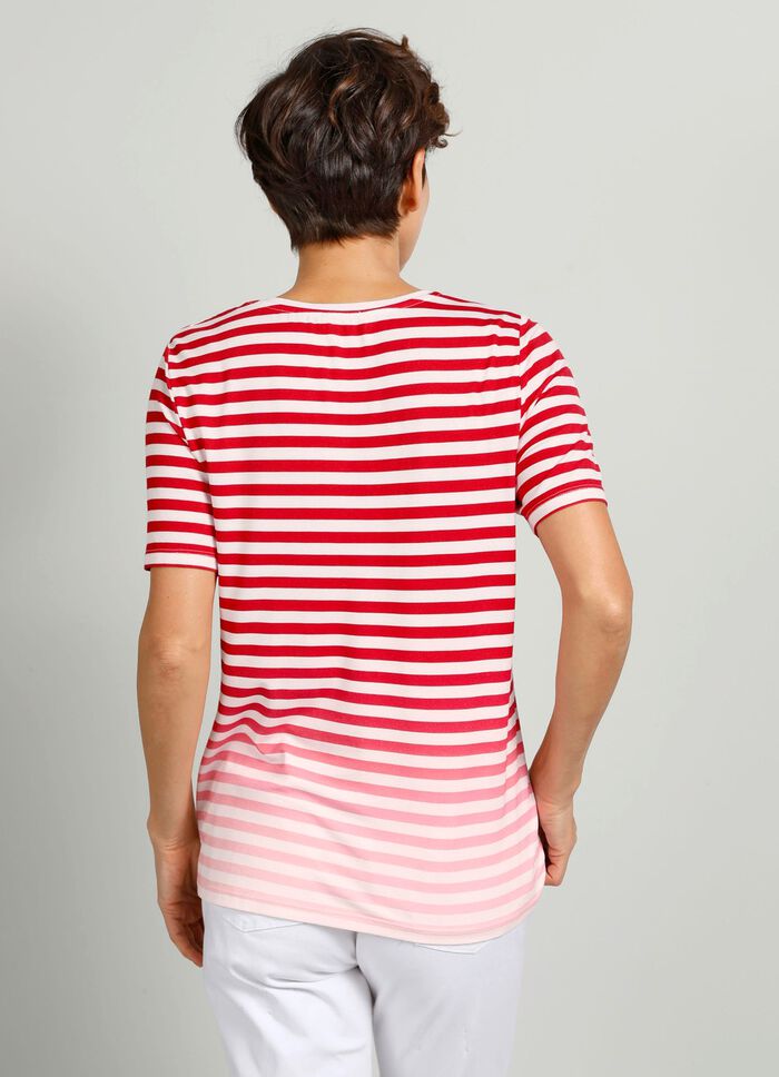 Shirt met geplaatst printmotief 