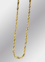 Singapore ketting met veerringsluiting 