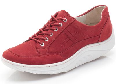 Waldl&auml;ufer, comfortabele dames veterschoenen, breedte H, zool met afrolfunctie 