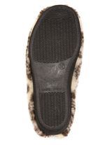 Warme damespantoffels met rits 