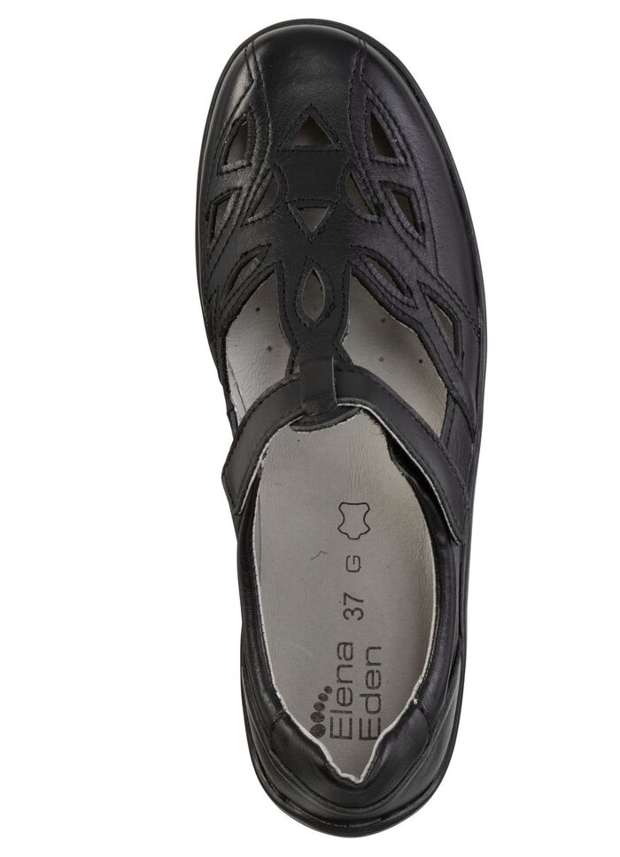 ELENA EDEN, zomerpantoffels voor dames, breedte H, met uitneembaar voetbed 