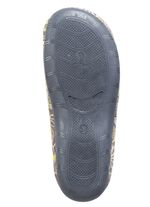 Laurina pantoffels van textielmateriaal met kleurrijke bloemenborduursels 