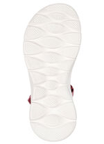 SKECHERS, sportieve damessandalen, met voorgevormde instaphak MAUVE