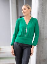 Shirttuniek met V-hals 