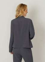 Lichte blazer met sjaalkraag 