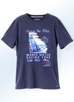 Shirt van “Milano Italy” in 4 kleuren MARINE