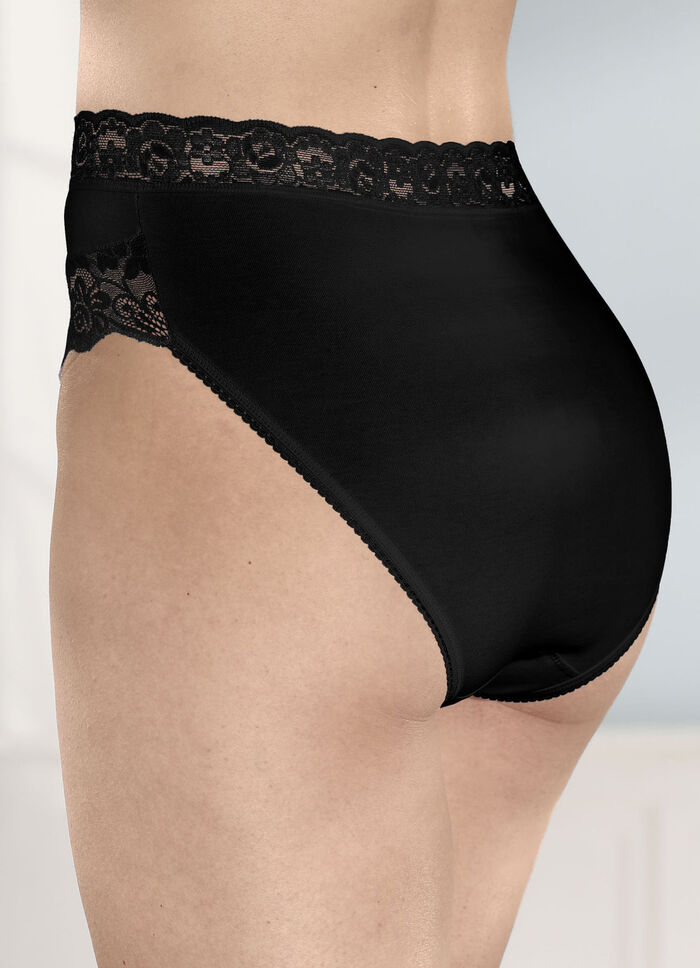 Verpakking van vier slips met elastische kant 