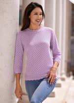 Trui met opengewerkt design SERING