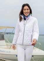 Jas met uienquilting 