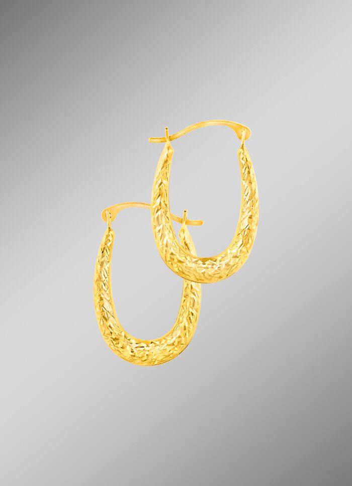 Creoolse oorbellen met wondermooie structuur 