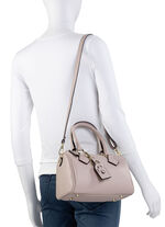 Laurina tas met afneembare sieradenhanger POEDERROZE