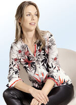 Tuniek met bloemenmotief 