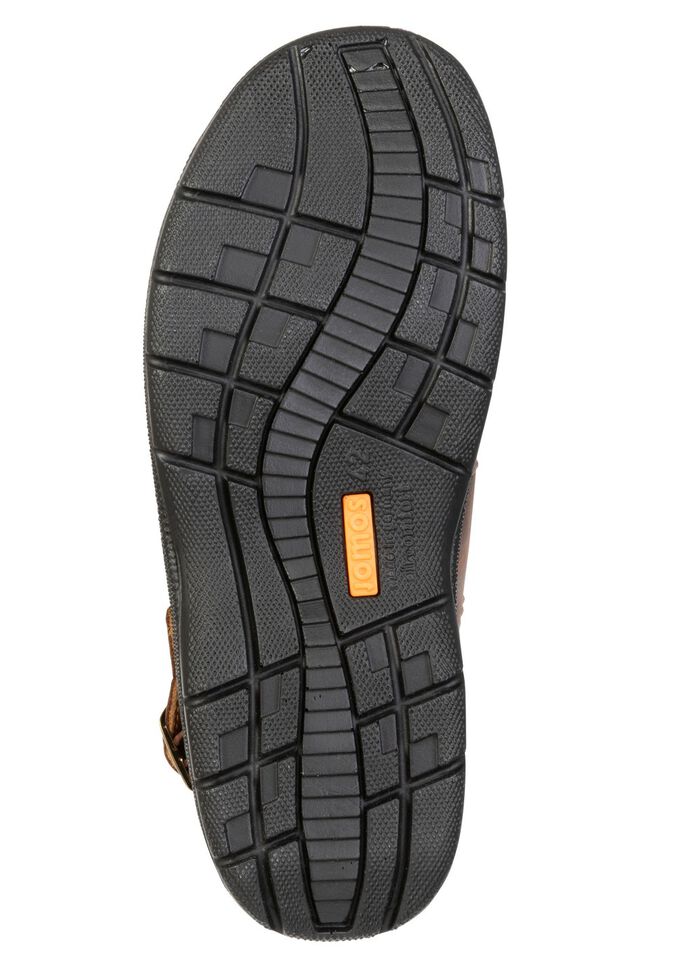 Klassieke herensandalen, breedte H, met klittenbandsluiting 