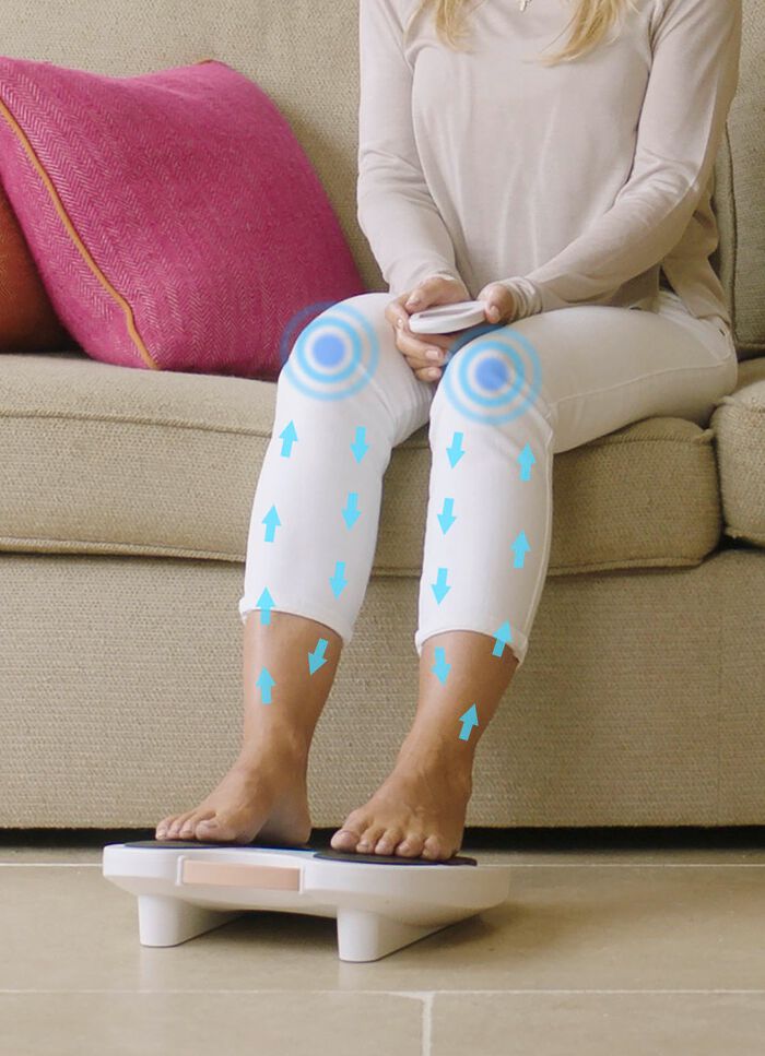 Draagbare EMS Tens Voetmassager 