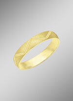 Elegante partnerring in verguld zilver 925/- fijn 