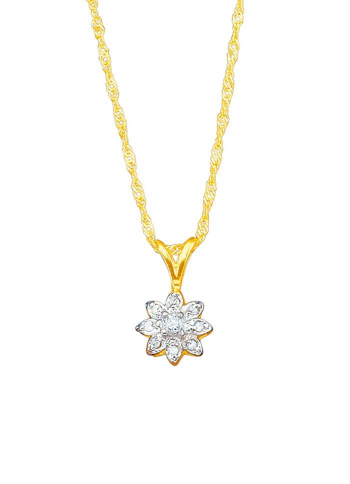 Elegante hanger met Singapore ketting 