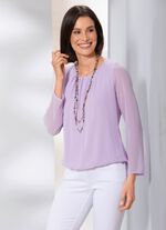 Effen gekleurde tuniek 