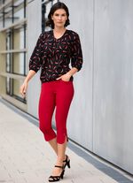 Capribroek met afgeronde splitten aan de beenuiteinden 