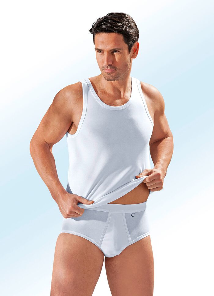 Pfeilring driepack fijne jersey sportjacks, wit 