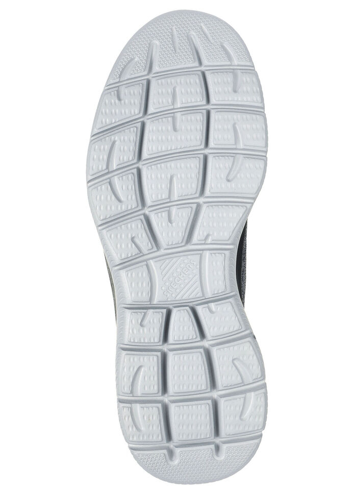 SKECHERS, herensneakers, met gegoten instaphak ANTRACIET